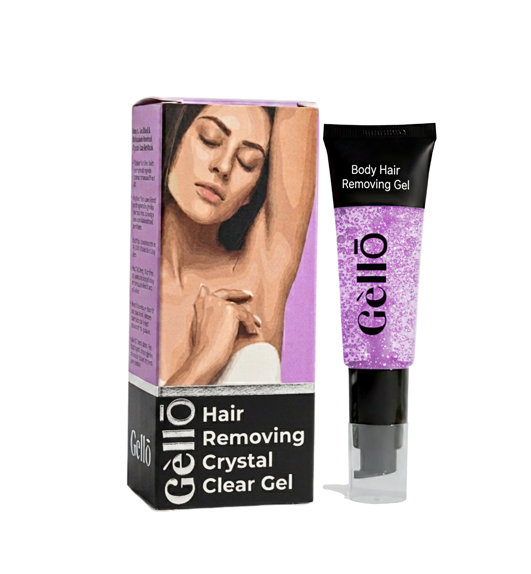 Hair Removing Crystal Clear Gel
