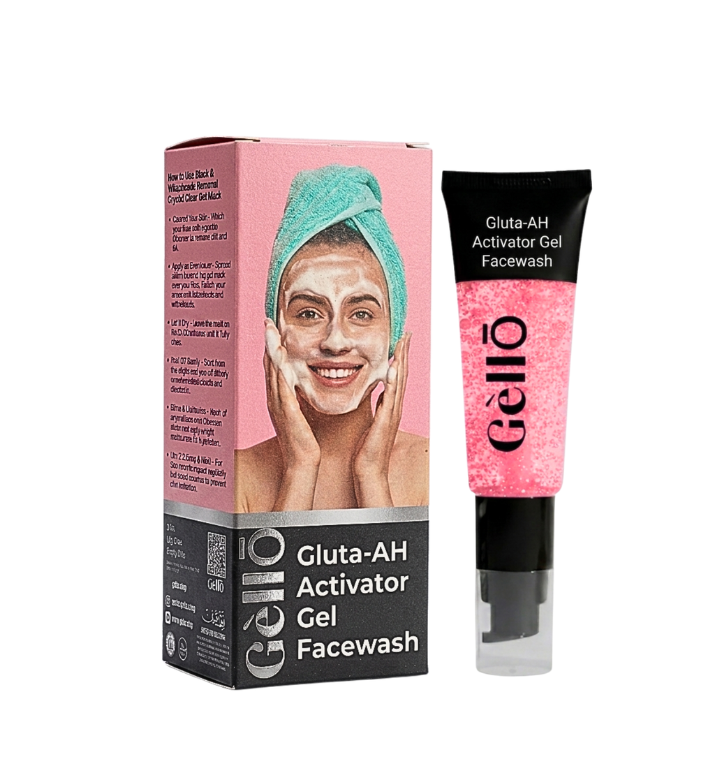 Gluta-AH Activator Gel Facewash