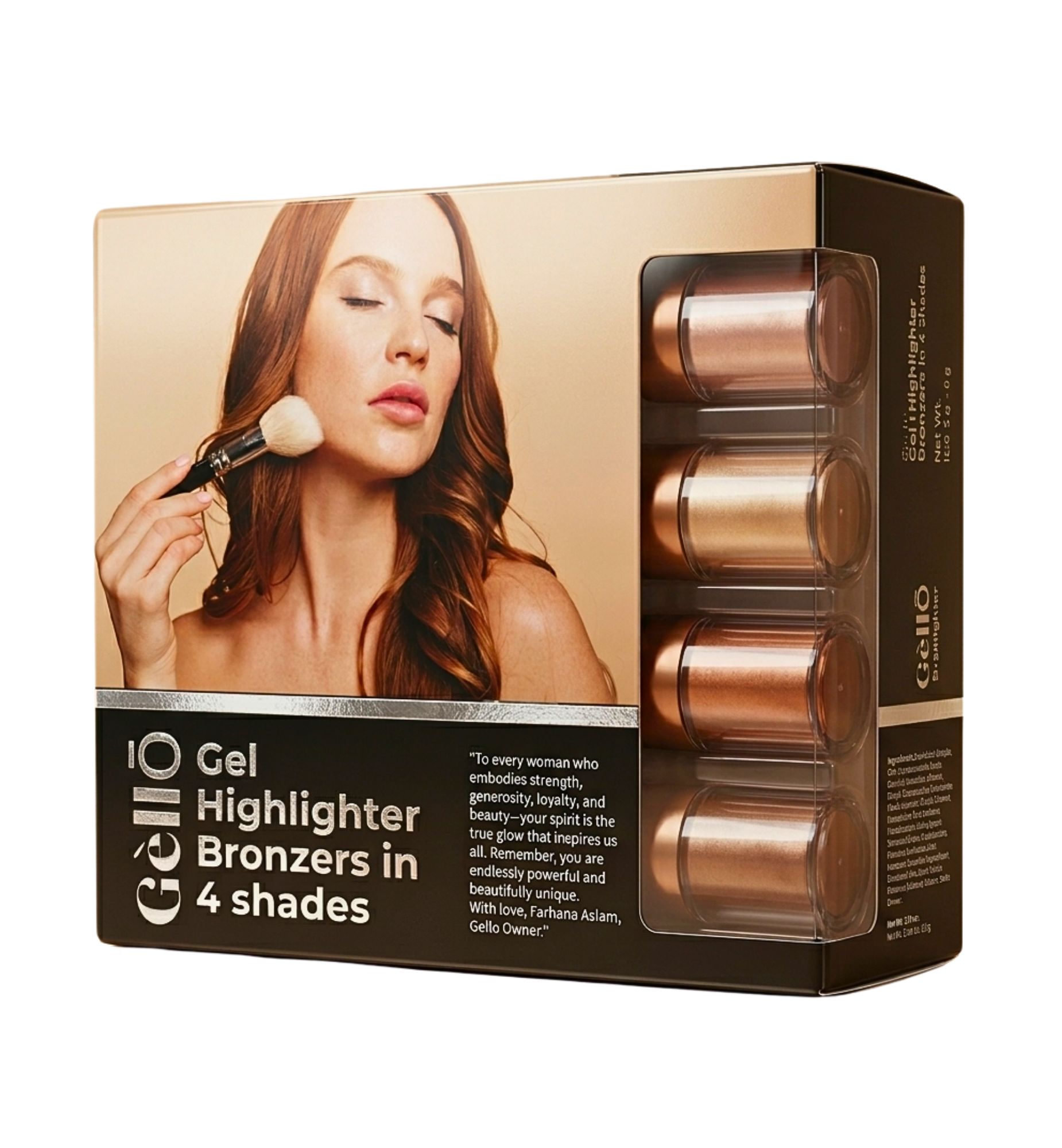 Gel Highlighter Bronzers 4 Shades