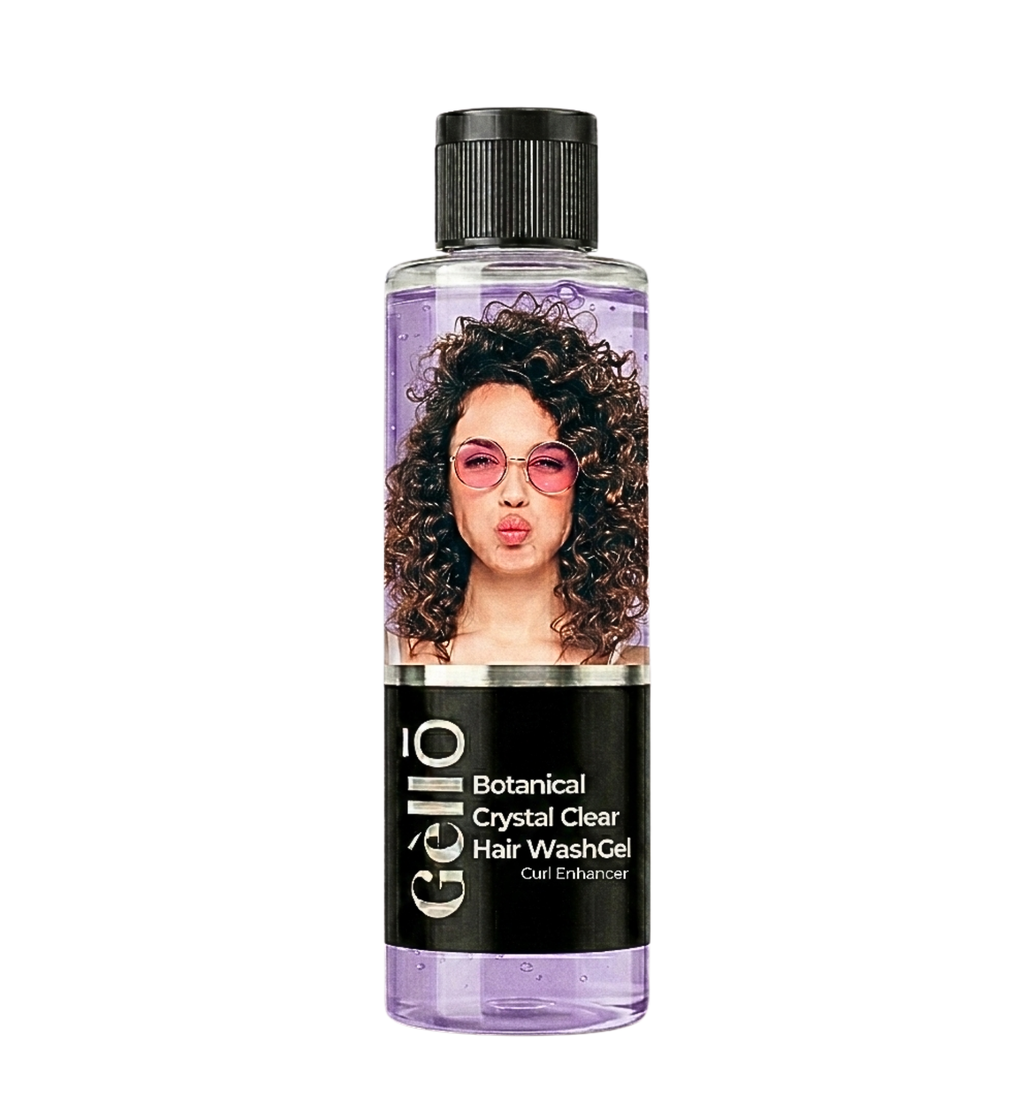Botanical Crystal Clear Hair WashGel - Curl Enhancer
