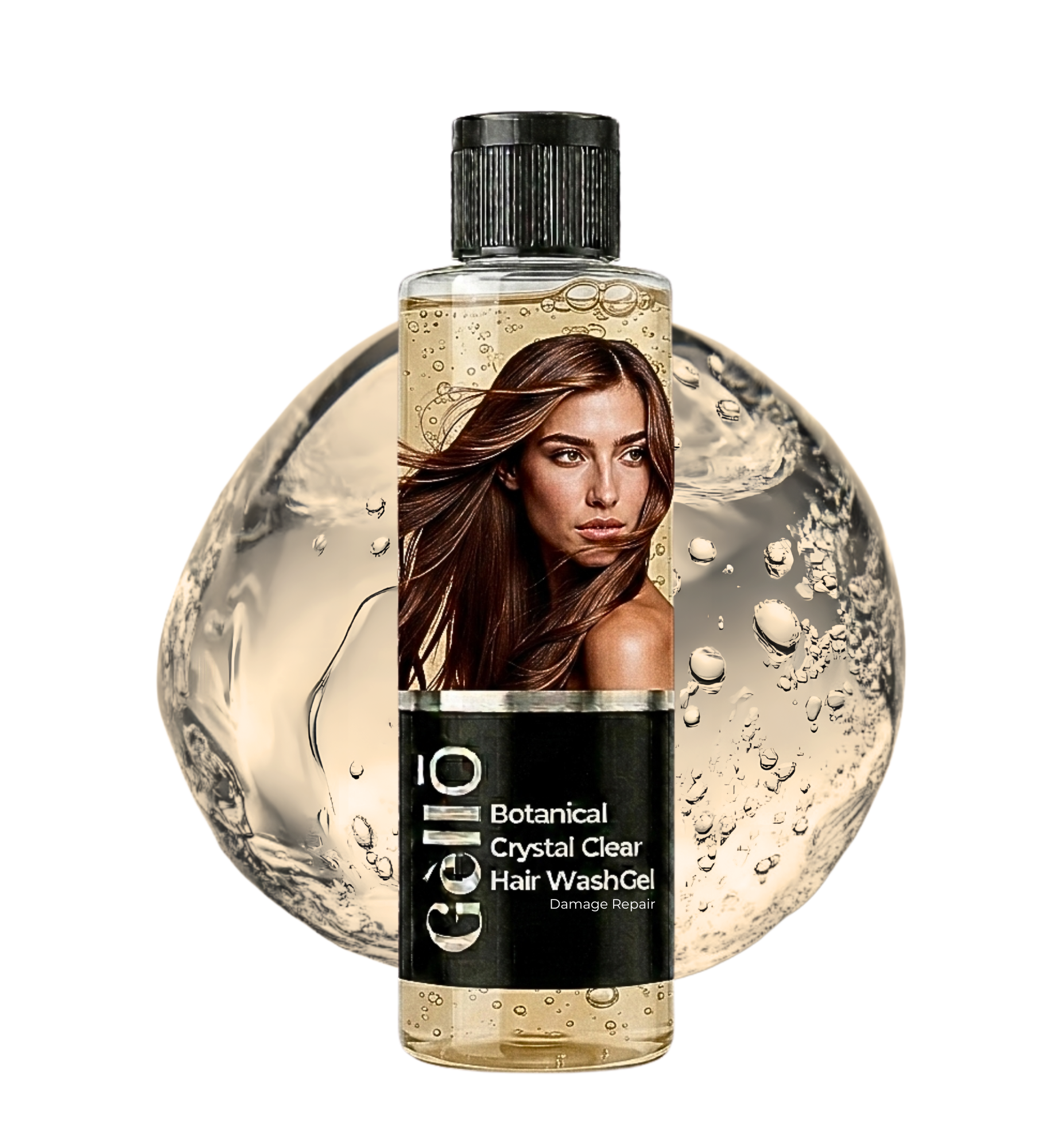 Botanical Crystal Clear Hair WashGel - Damage Repair